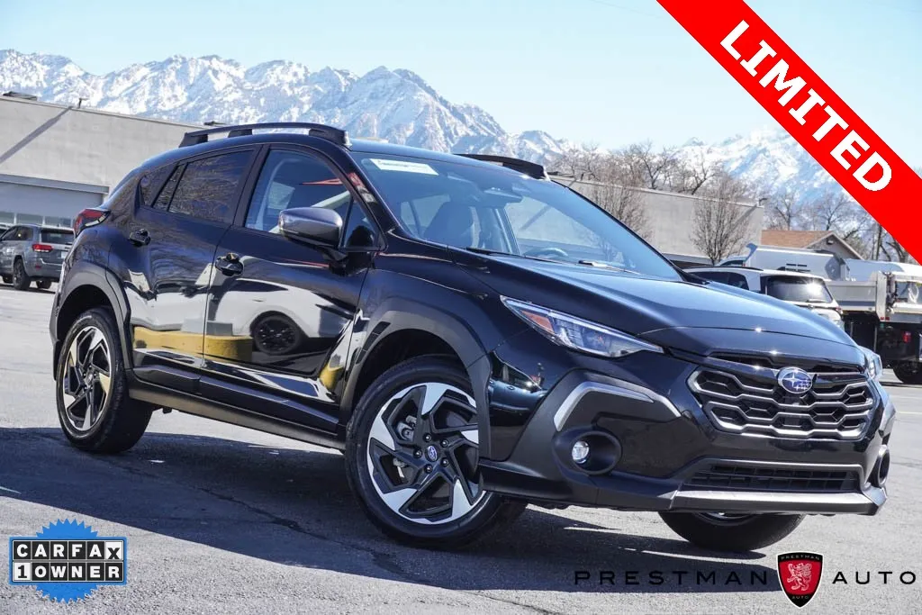 Black 2024 Subaru Crosstrek Limited for sale in Salt Lake City, UT