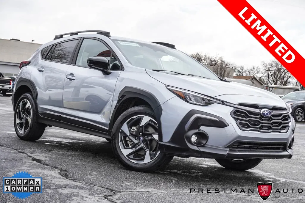 Silver 2024 Subaru Crosstrek Limited for sale in Salt Lake City, UT