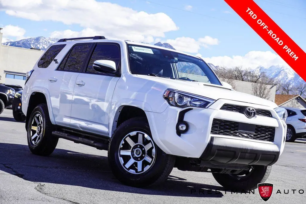 White 2022 Toyota 4Runner TRD Off-Road Premium for sale in Salt Lake City, UT