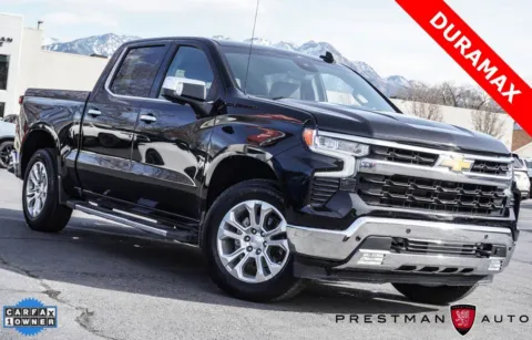 Black 2024 Chevrolet Silverado 1500 LTZ for sale in Salt Lake City, UT