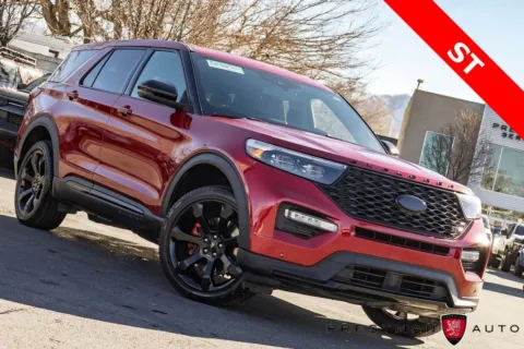 Red 2022 Ford Explorer ST for sale in Salt Lake City, UT