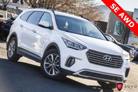 White 2018 Hyundai Santa Fe SE for sale in Salt Lake City, UT