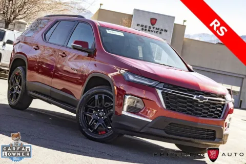 Red 2023 Chevrolet Traverse RS for sale in Salt Lake City, UT