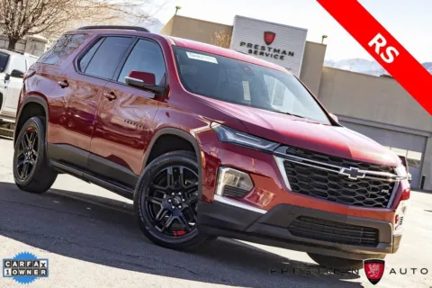 Red 2023 Chevrolet Traverse RS for sale in Salt Lake City, UT