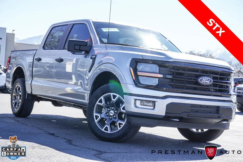 Silver 2024 Ford F-150 STX for sale in Salt Lake City, UT