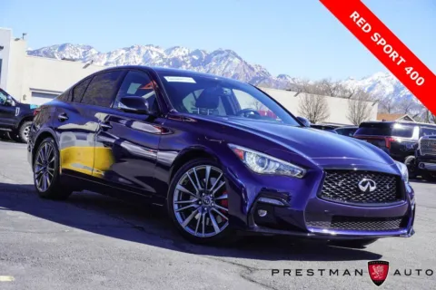 Blue 2021 INFINITI Q50 Red Sport 400 for sale in Salt Lake City, UT
