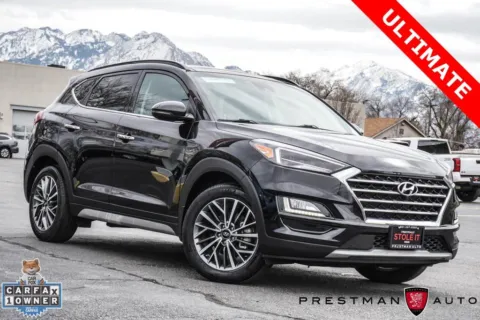 Black 2021 Hyundai Tucson Ultimate for sale in Salt Lake City, UT