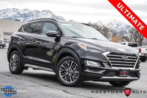 Black 2021 Hyundai Tucson Ultimate for sale in Salt Lake City, UT
