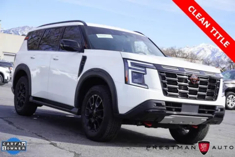 White 2025 Nissan Armada PRO-4X for sale in Salt Lake City, UT