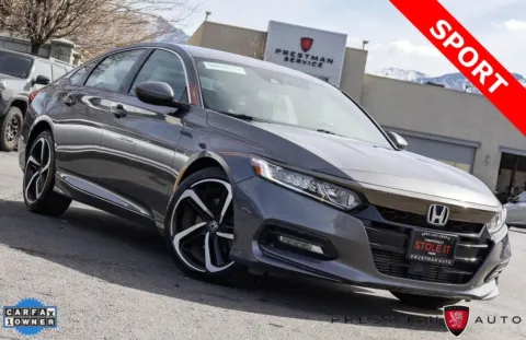 Gray 2020 Honda Accord Sport for sale in Salt Lake City, UT