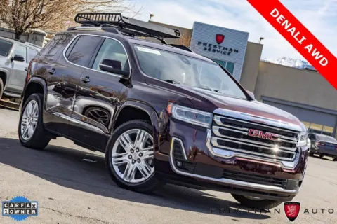 Red 2020 GMC Acadia Denali for sale in Salt Lake City, UT