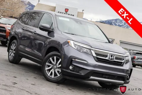 Gray 2022 Honda Pilot EX-L for sale in Salt Lake City, UT