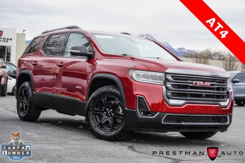 Red 2023 GMC Acadia AT4 for sale in Salt Lake City, UT