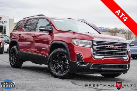 Red 2023 GMC Acadia AT4 for sale in Salt Lake City, UT