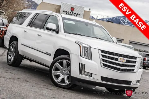 White 2019 Cadillac Escalade ESV for sale in Salt Lake City, UT