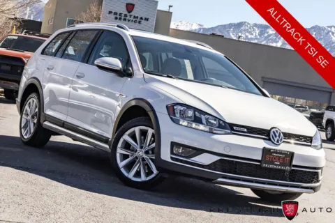 White 2019 Volkswagen Golf Alltrack TSI SE for sale in Salt Lake City, UT