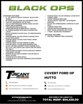 Photos of 2021 Ford F-150 Lariat for sale in Salt Lake City, UT at Prestman Auto