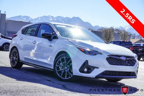 White 2024 Subaru Impreza 2.5RS for sale in Salt Lake City, UT