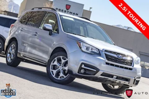 Silver 2017 Subaru Forester 2.5i Touring for sale in Salt Lake City, UT