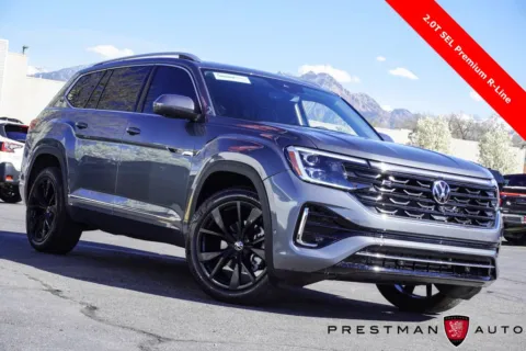 Gray 2025 Volkswagen Atlas 2.0T SEL Premium R-Line for sale in Salt Lake City, UT