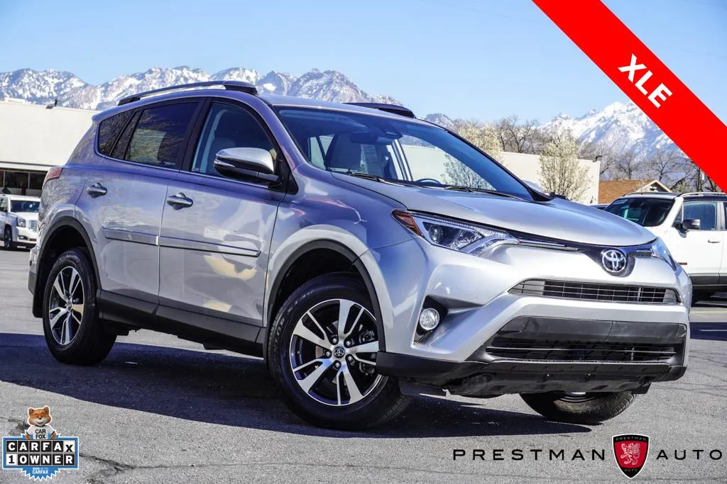 Silver 2018 Toyota RAV4 XLE for sale in Salt Lake City, UT