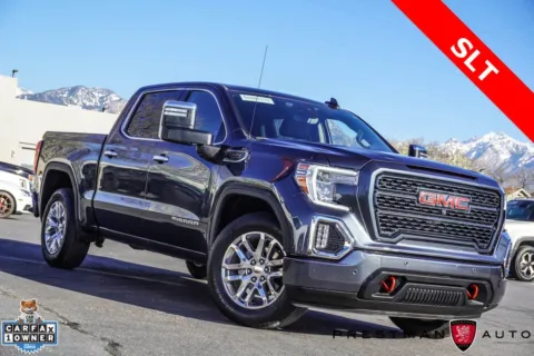 Blue 2021 GMC Sierra 1500 SLT for sale in Salt Lake City, UT
