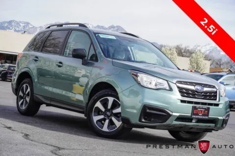 Green 2018 Subaru Forester 2.5i for sale in Salt Lake City, UT