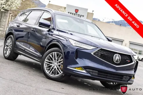 Blue 2023 Acura MDX Advance for sale in Salt Lake City, UT