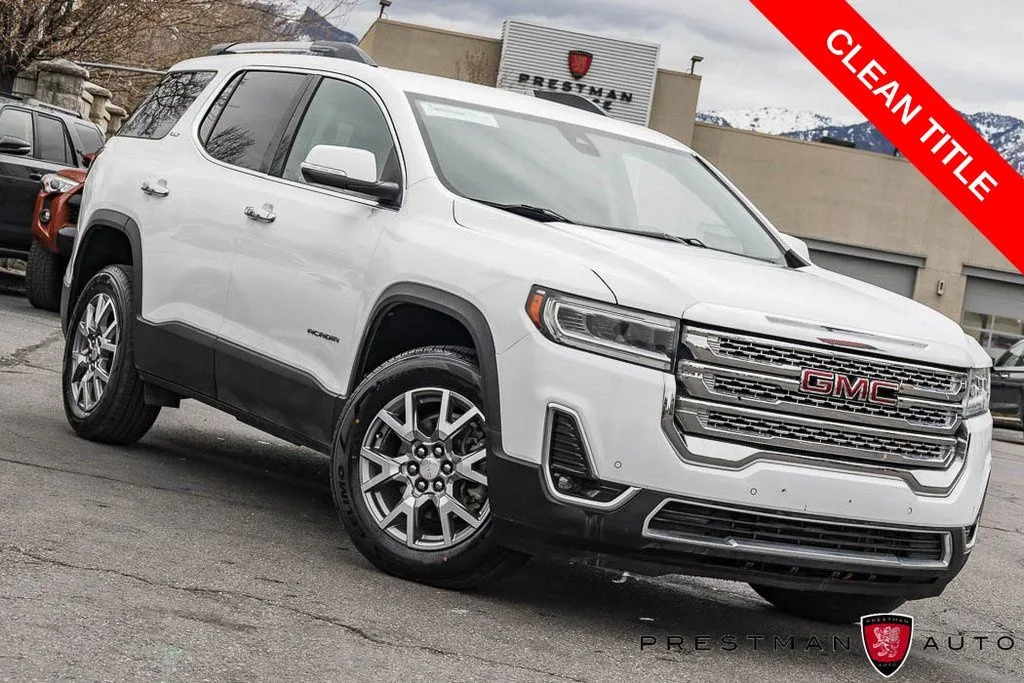 White 2021 GMC Acadia SLT for sale in Salt Lake City, UT