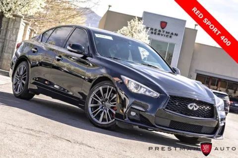 Black 2021 INFINITI Q50 Red Sport 400 for sale in Salt Lake City, UT