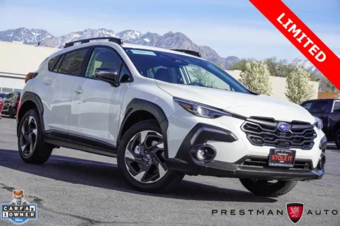 White 2025 Subaru Crosstrek Limited for sale in Salt Lake City, UT