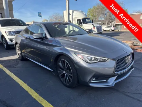 Gray 2021 INFINITI Q60 3.0t LUXE for sale in Salt Lake City, UT