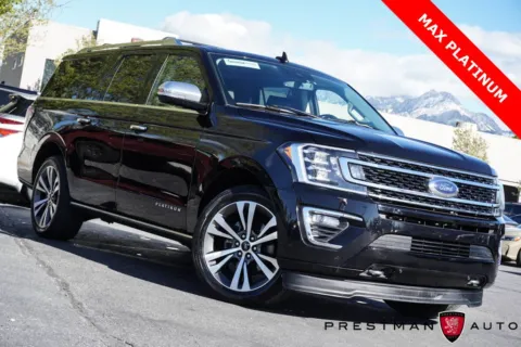Black 2021 Ford Expedition Max Platinum for sale in Salt Lake City, UT