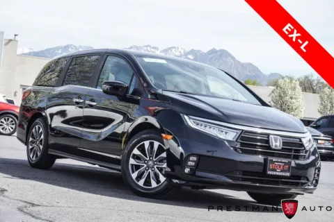 Black 2022 Honda Odyssey EX-L for sale in Salt Lake City, UT