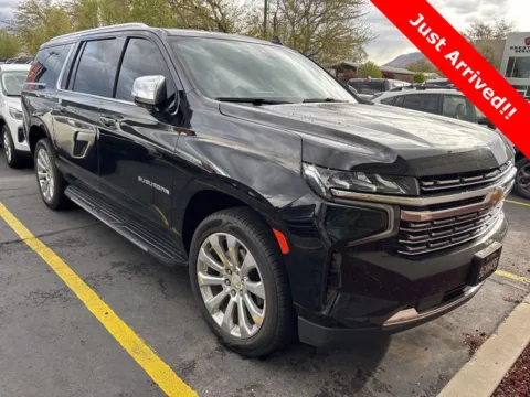 Black 2021 Chevrolet Suburban Premier for sale in Salt Lake City, UT