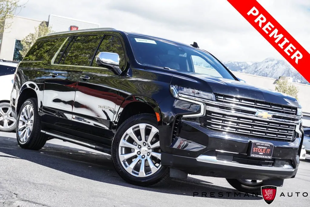 Black 2021 Chevrolet Suburban Premier for sale in Salt Lake City, UT