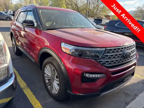 Red 2023 Ford Explorer Limited for sale in Salt Lake City, UT