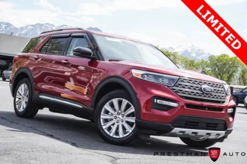 Red 2023 Ford Explorer Limited for sale in Salt Lake City, UT