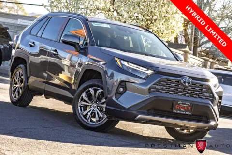 Gray 2023 Toyota RAV4 Hybrid Limited for sale in Salt Lake City, UT