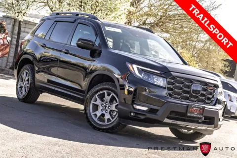 Black 2025 Honda Passport TrailSport for sale in Salt Lake City, UT