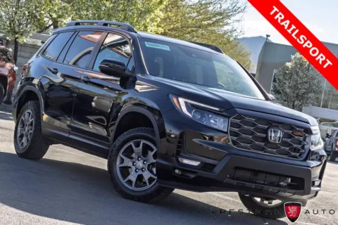 Black 2024 Honda Passport TrailSport for sale in Salt Lake City, UT