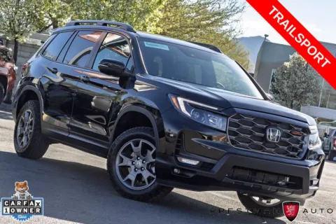 Black 2024 Honda Passport TrailSport for sale in Salt Lake City, UT