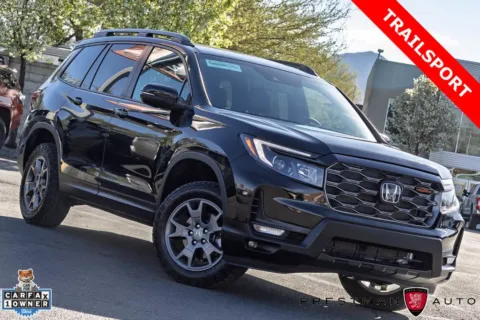 Black 2024 Honda Passport TrailSport for sale in Salt Lake City, UT
