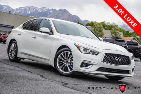 White 2021 INFINITI Q50 3.0t LUXE for sale in Salt Lake City, UT