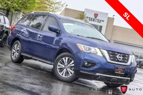 Blue 2020 Nissan Pathfinder SL for sale in Salt Lake City, UT