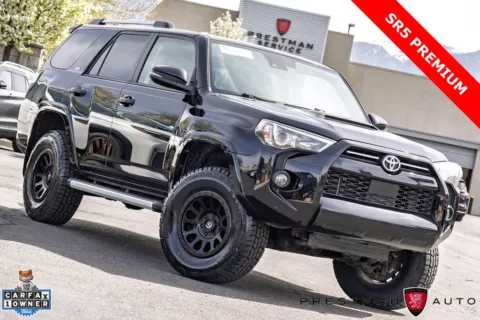 Black 2021 Toyota 4Runner SR5 Premium for sale in Salt Lake City, UT