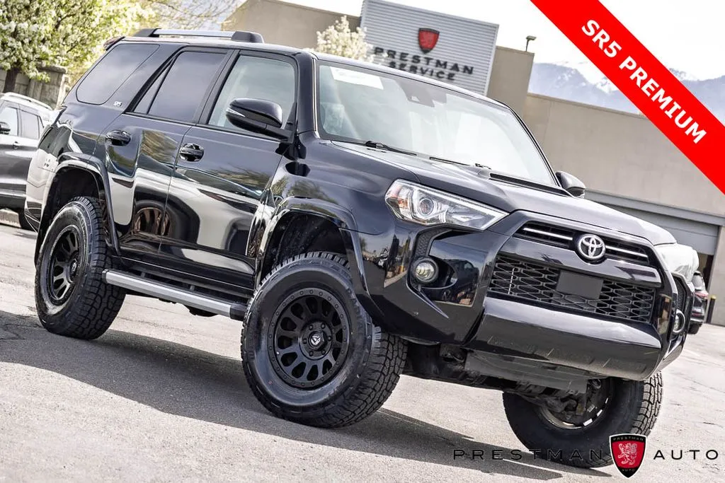 Black 2021 Toyota 4Runner SR5 Premium for sale in Salt Lake City, UT