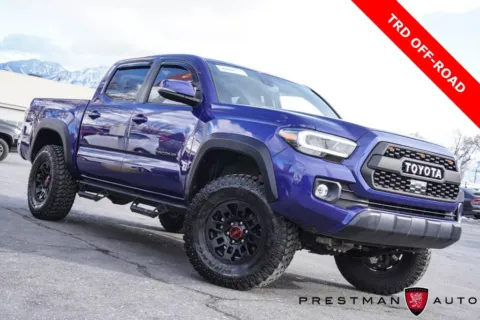 Blue 2022 Toyota Tacoma TRD Off-Road for sale in Salt Lake City, UT