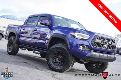Blue 2022 Toyota Tacoma TRD Off-Road for sale in Salt Lake City, UT