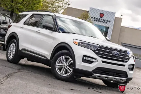 White 2022 Ford Explorer XLT for sale in Salt Lake City, UT